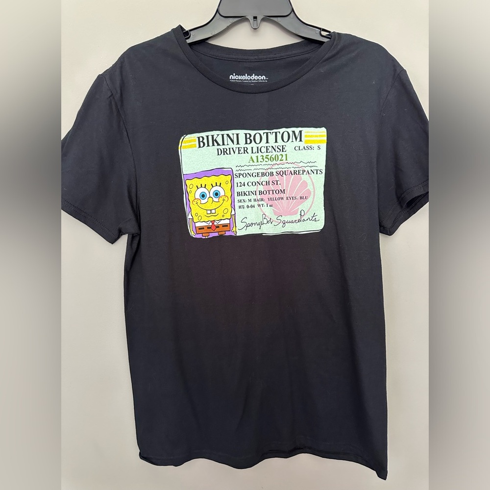 Black SpongeBob T-shirt